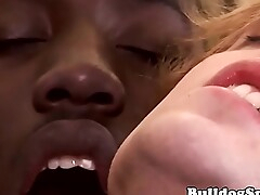 Interracial ginger twink bare fucked n jizzed